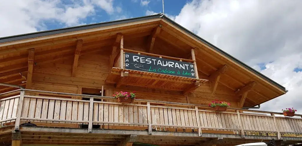 La Cabane à Léo restaurant in Saint-Gervais-les-Bains