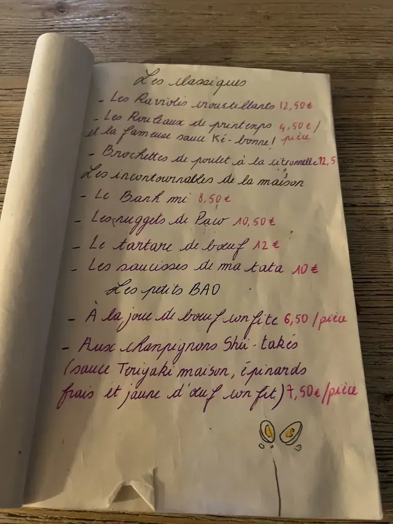 Menu_Du côté de chez Xuân_Saint-Gervais-les-Bains_image_1