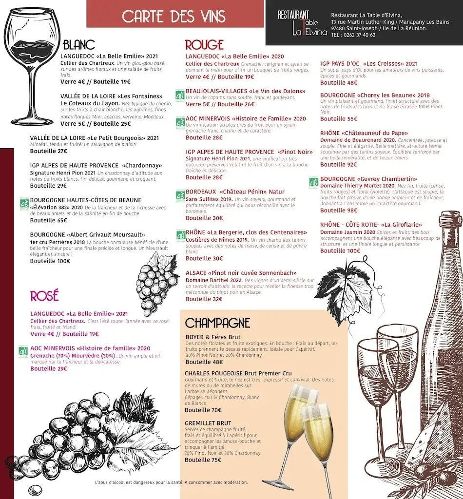 Menu_La Table d'Elvina_Réunion_image_3