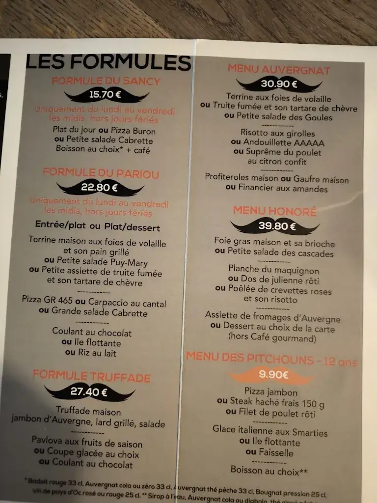 Menu_Honoré | Table Auvergnate - Aubière_Aubière_image_1