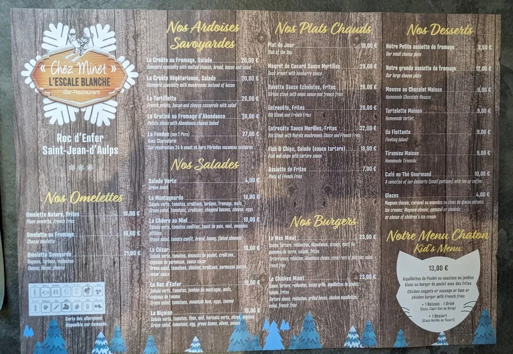Menu_L'Escale Blanche_Saint-Jean-d'Aulps_image_1