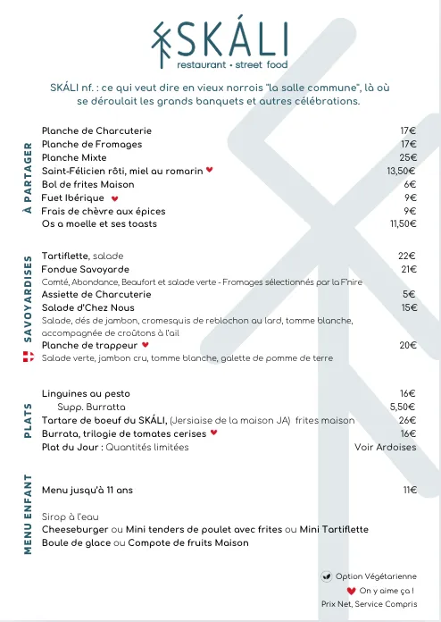 Menu_Skali - Restaurant ✦ Street food_Saint-Jean-de-Sixt_image_1