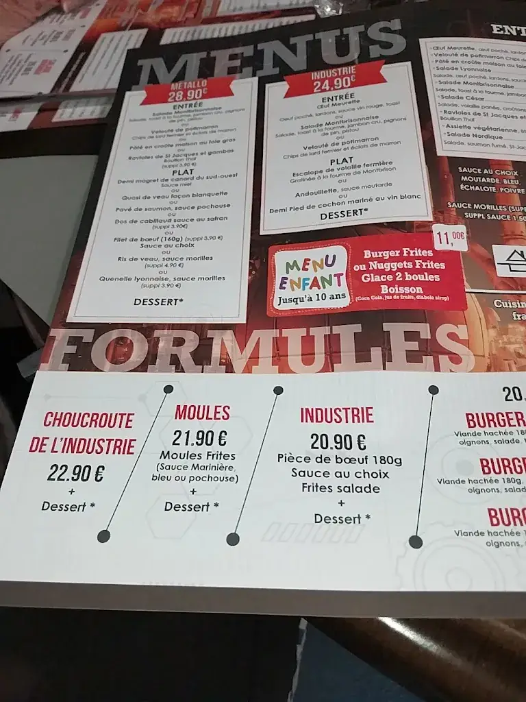 Menü_Brasserie de l'Industrie_Saint-Just-Saint-Rambert_Bild_4