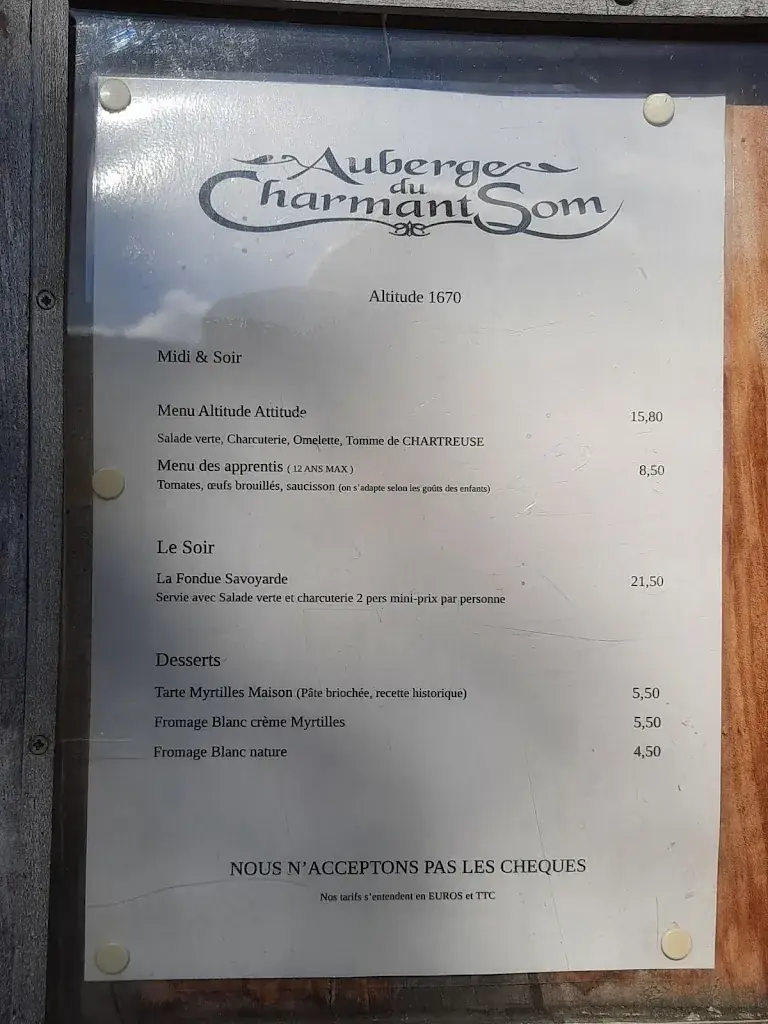 Menu_Restaurant Auberge du Charmant Som_Saint-Pierre-de-Chartreuse_image_3