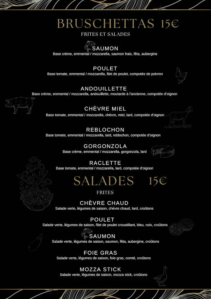 Menü_Le QG Restaurant_Saint-Just-Malmont_Bild_2