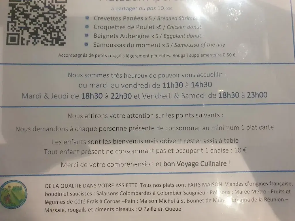 Menu_O'Paille en Queue Restaurant_Saint-Laurent-de-Mure_imagen_2