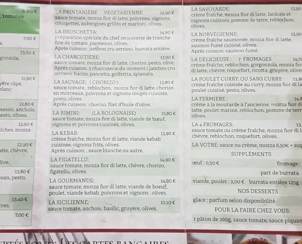 Menu_Pizza de JP et Lolo_Saint-Laurent-de-Mure_image_2