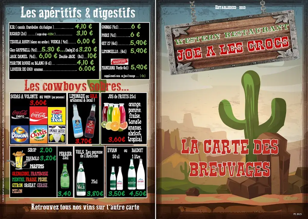 Menu_Joe a les Crocs_Saint-Marcel-lès-Valence_immagine_2