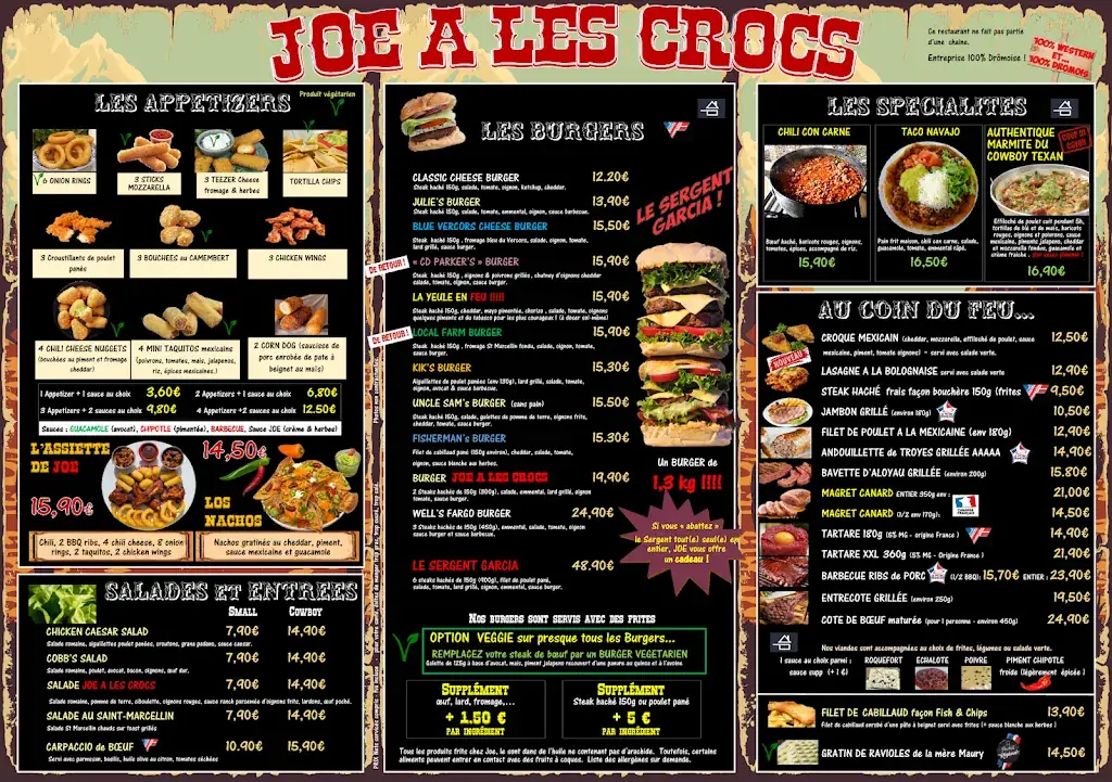 Menu_Joe a les Crocs_Saint-Marcel-lès-Valence_immagine_3
