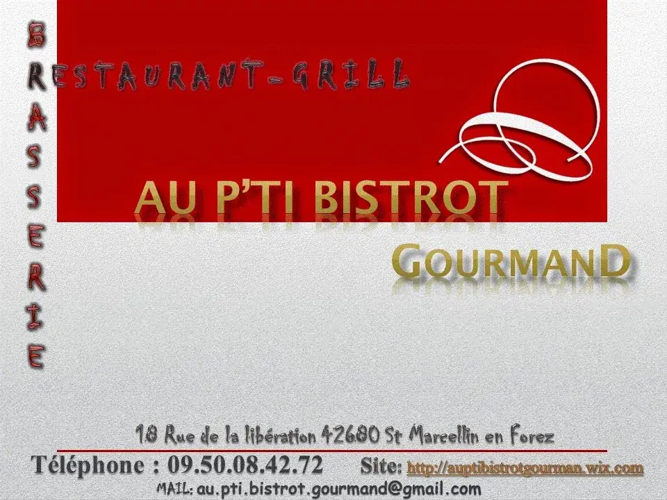 Au P'ti Bistrot Gourmand restaurante en Saint-Marcellin-en-Forez