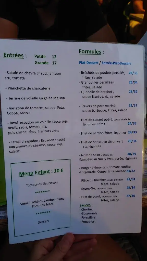 Menu_Restaurant La Matinière_Port_image_3