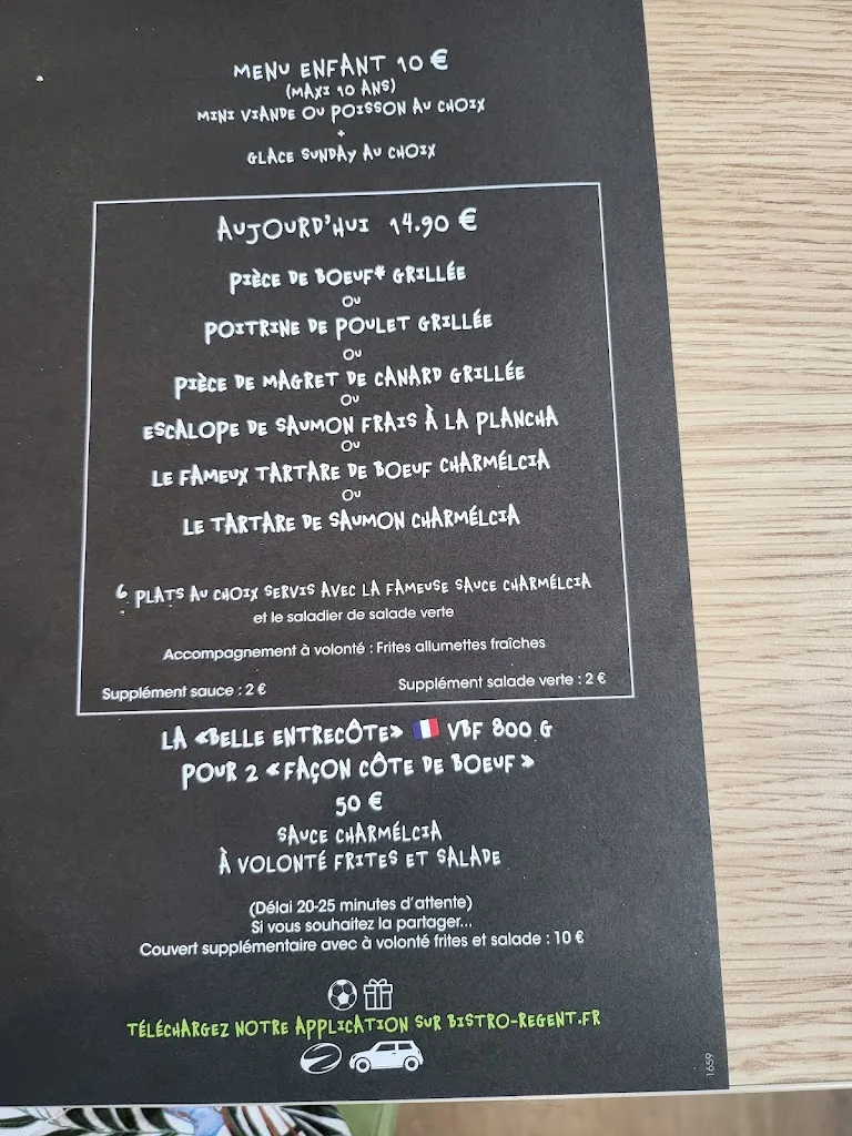 Menu_Bistro Régent Aubière - Restaurant ouvert midi et soir 7j/7_Aubière_image_2