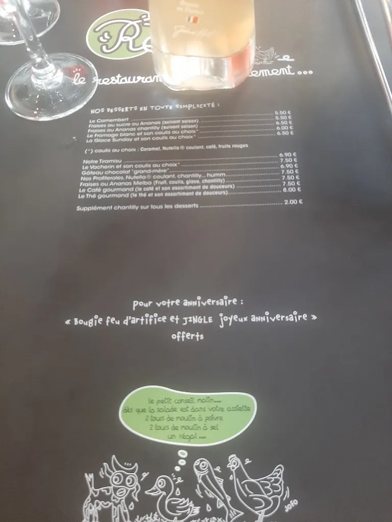 Menu_Bistro Régent Aubière - Restaurant ouvert midi et soir 7j/7_Aubière_image_4