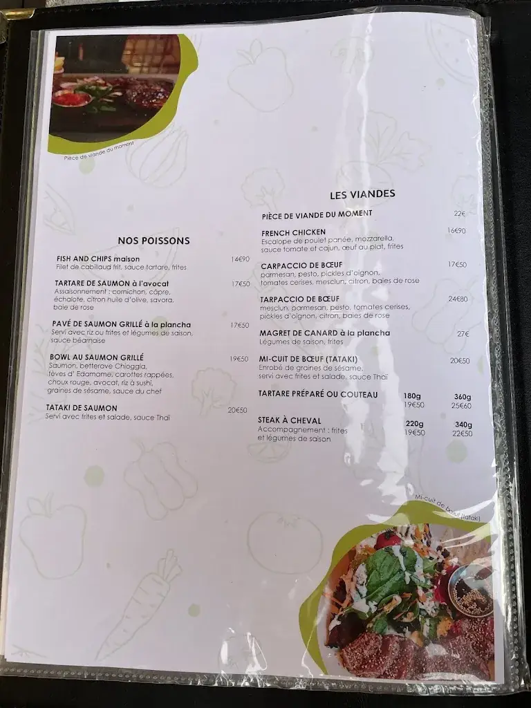 Menu_Chez Justin - Restaurant Bar à Cocktails_Fillière_image_3