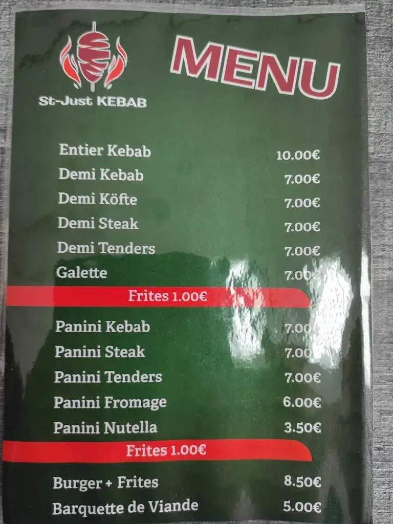 Menu_St Just Kebab_Saint-Just-en-Chevalet_image_1