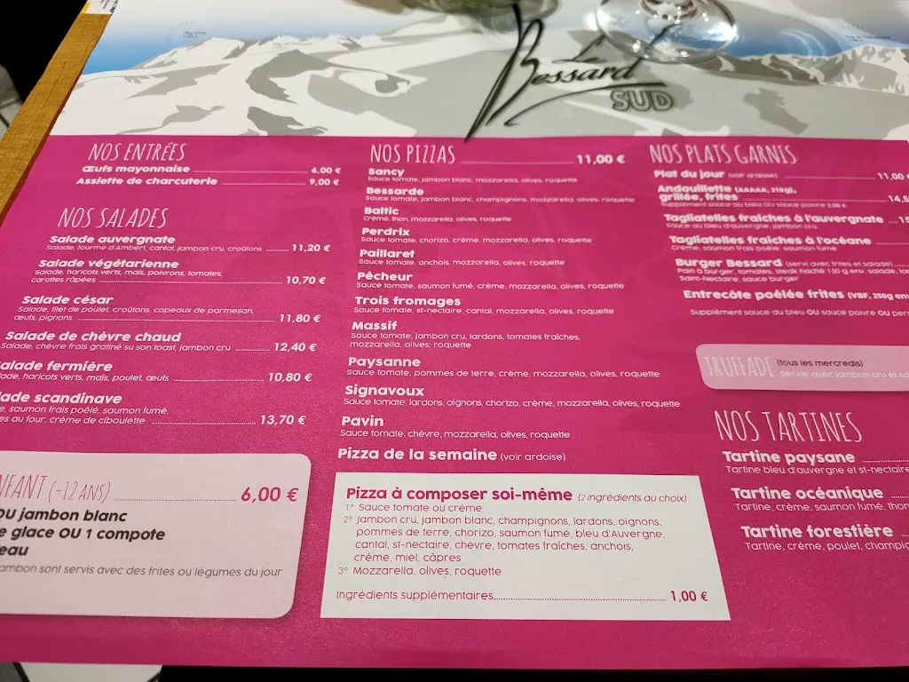 Menu_Le Bessard Sud_Aubière_image_2