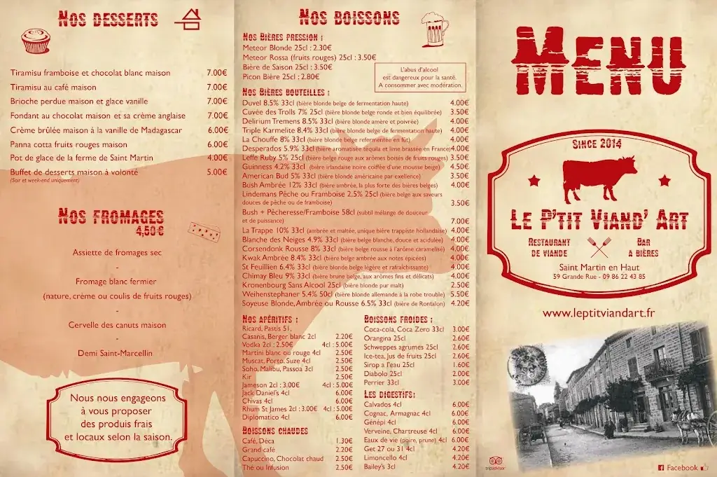 Menu_Le P'tit Viand'Art_Saint-Martin-en-Haut_image_1