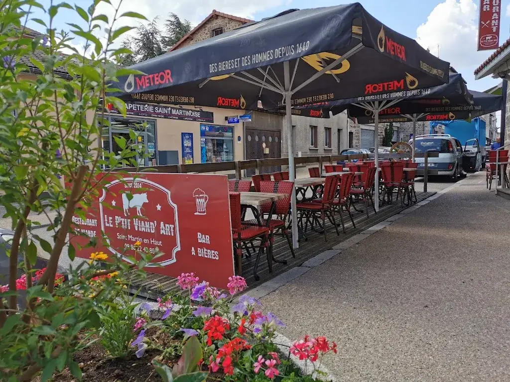 Le P'tit Viand'Art restaurant in Saint-Martin-en-Haut