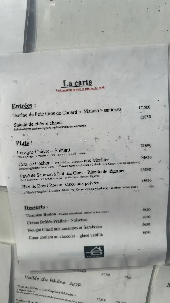 Menu_Restaurant les 5 Sens_Saint-Jean-de-Maurienne_image_4