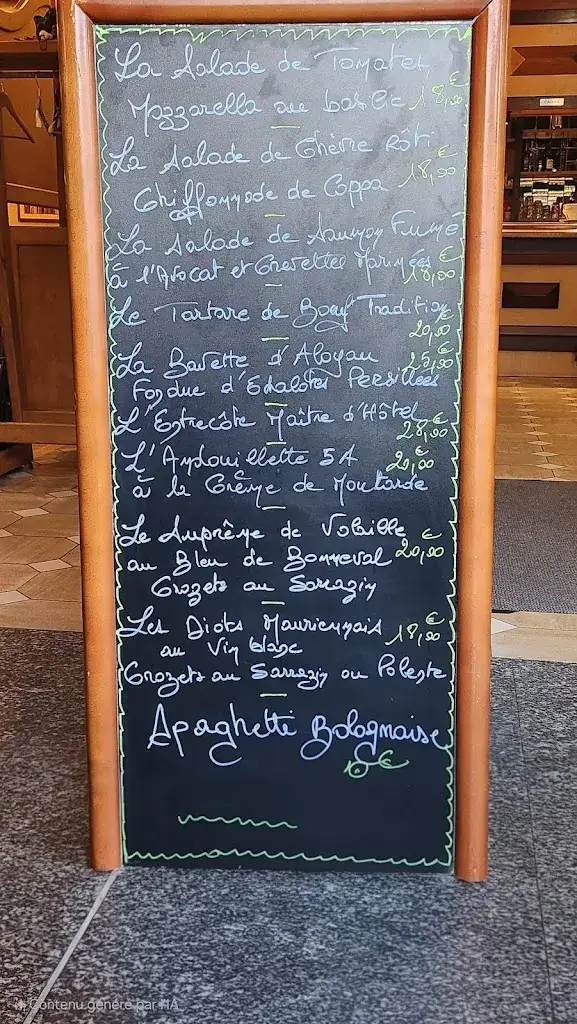 Menu_Brasserie Le Saint Antoine_Saint-Jean-de-Maurienne_image_1