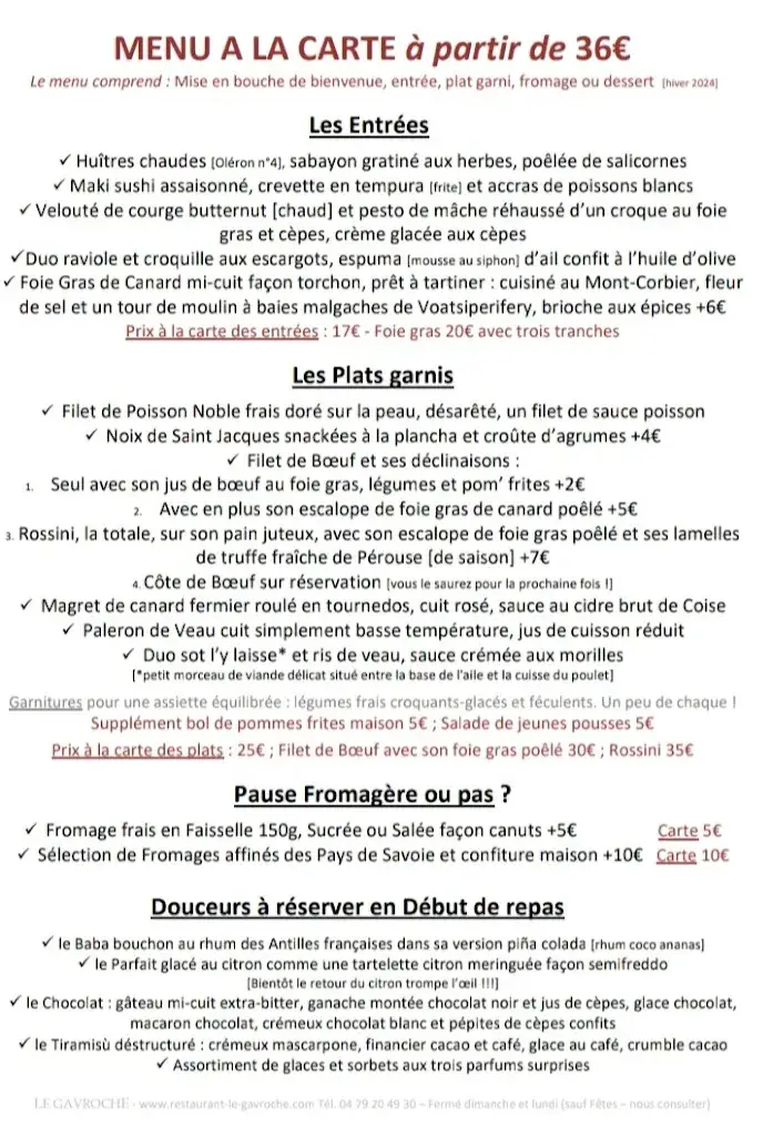 Menu_Le Gavroche_Saint-Jean-de-Maurienne_image_2