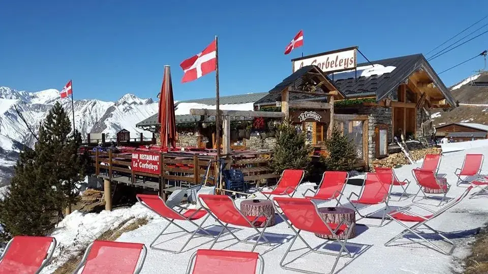 Le Corbeleys restaurant in Belleville