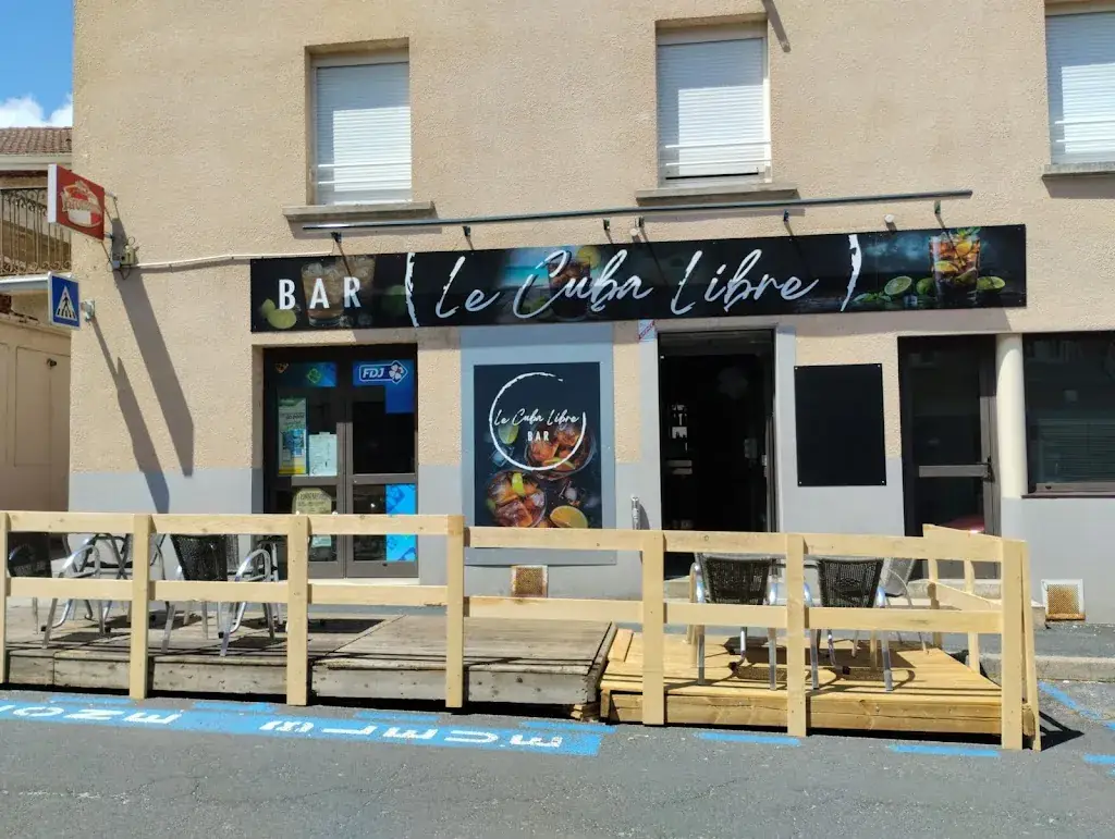 Le Cuba Libre restaurant in Saint-Maurice-de-Lignon
