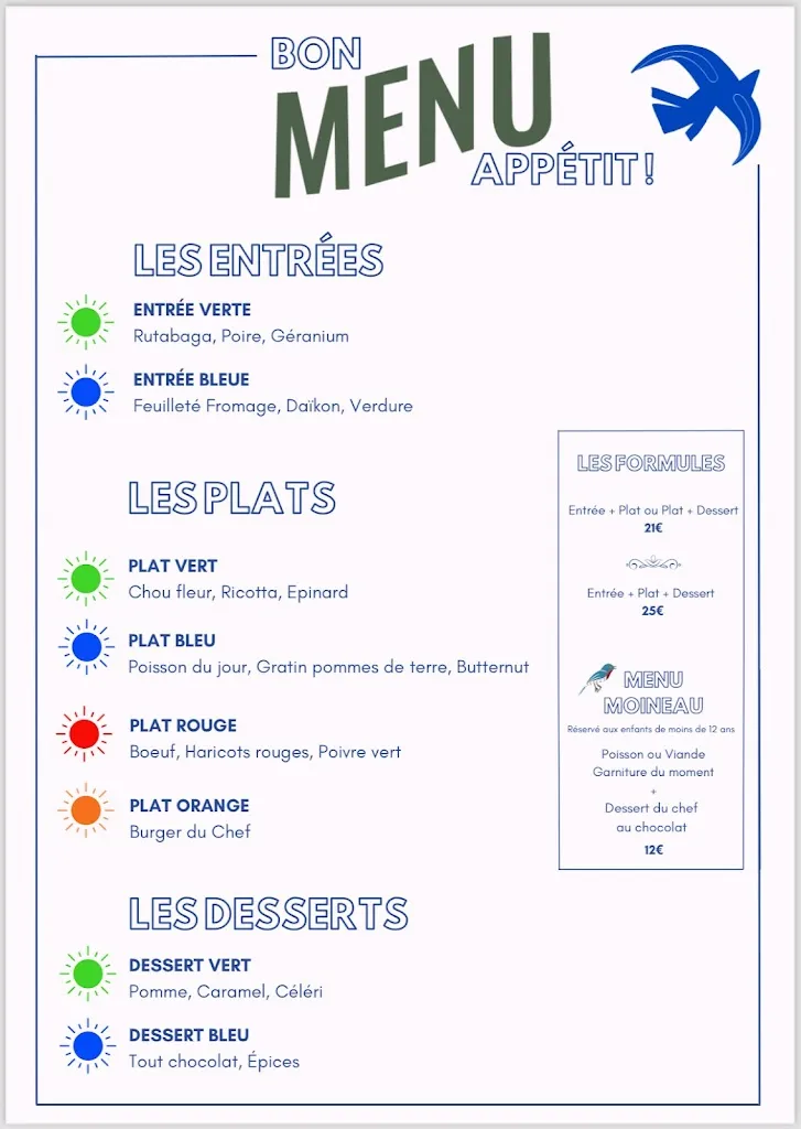 Menü_L'Envolée de la Chrysalide_Saint-Nazaire_Bild_2