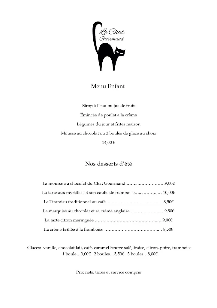 Menu_Le Chat Gourmand_Saint-Paul-en-Chablais_immagine_1