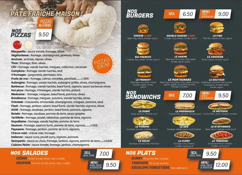 Menu_Regal Frenchy Saint Etienne, Saint-Priest en Jarez - Pizzas & Tacos_Saint-Priest-en-Jarez_image_2