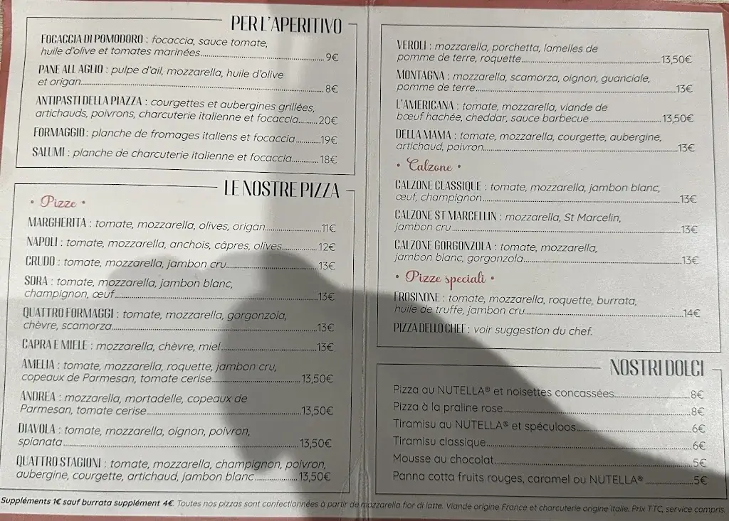 G FERRET_trattoria la piazza_Saint-Quentin-Fallavier_review