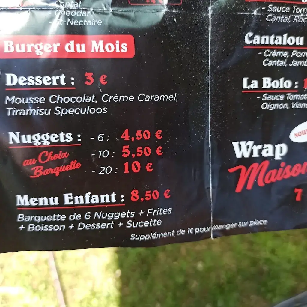 Menu_Restaurant des Voyageurs_Saint-Paul-des-Landes_immagine_1