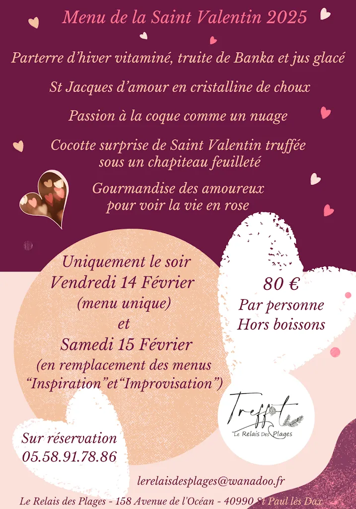 Menu_Le Relais des Plages_Saint-Paul-lès-Dax_image_3