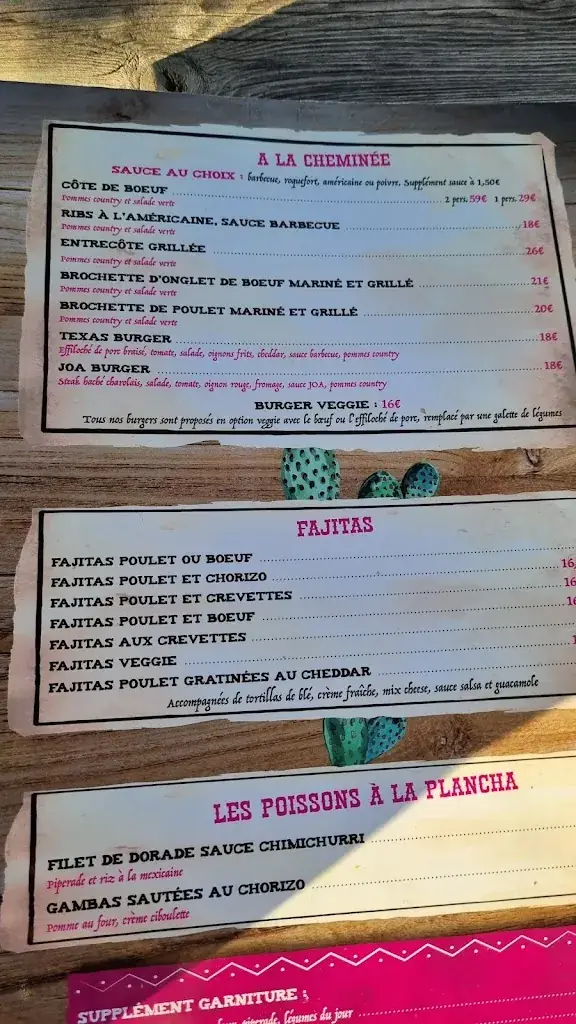 Menu_El Tex-Mex - Bar - Restaurant - Bowling_Saint-Paul-lès-Dax_immagine_3