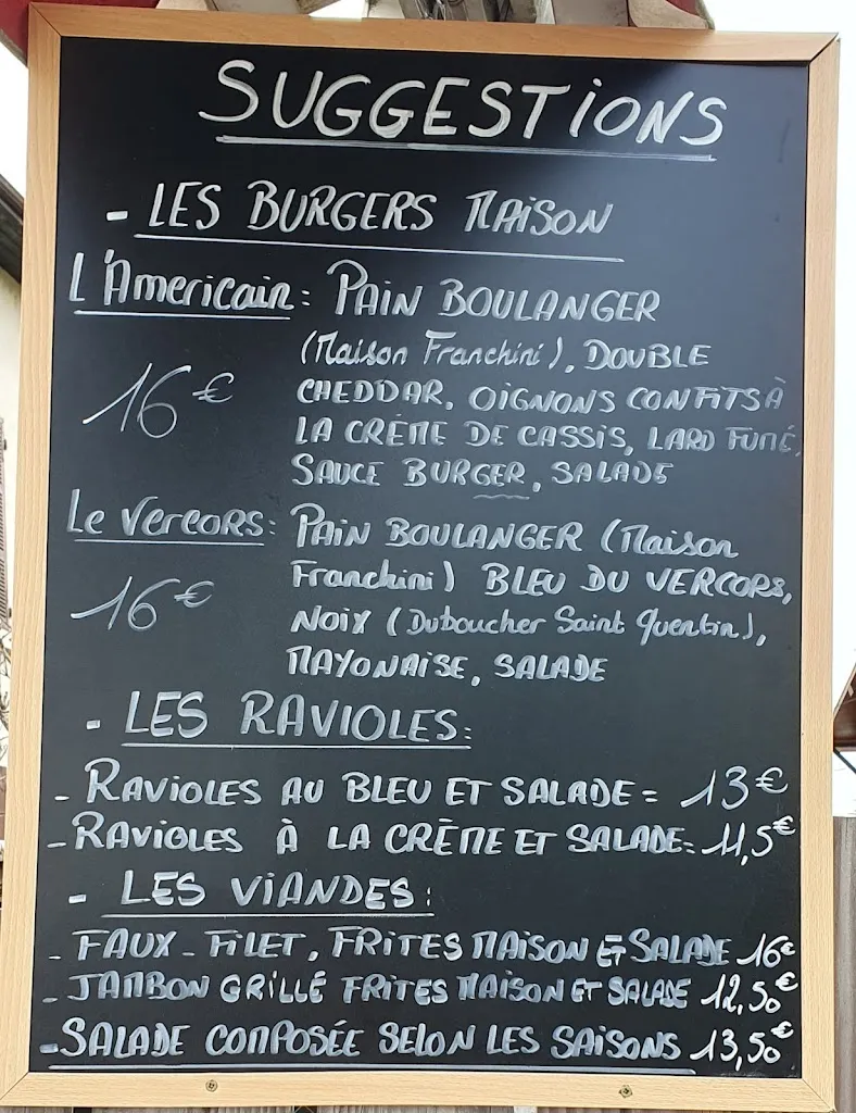 Menu_Café Restaurant Le Martinet_Saint-Quentin-sur-Isère_immagine_2