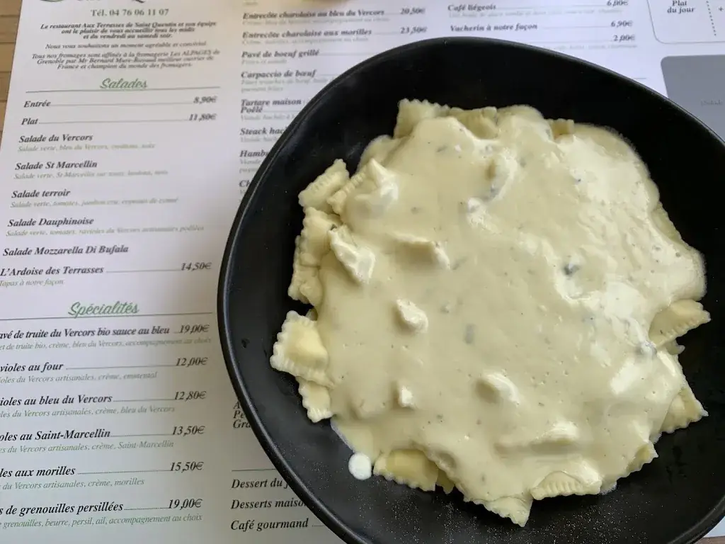 Menü_Aux Terrasses de Saint Quentin_Saint-Quentin-sur-Isère_Bild_4