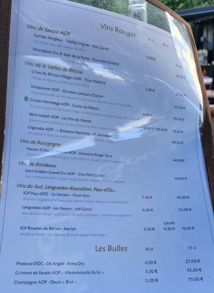 Menu_Restaurant Le Lac Bleu_Saint-Rémy-de-Maurienne_image_3