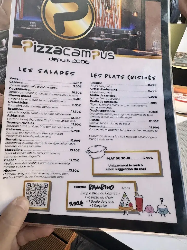 Menu_Pizzeria Du Campus_Saint-Martin-d'Hères_image_2