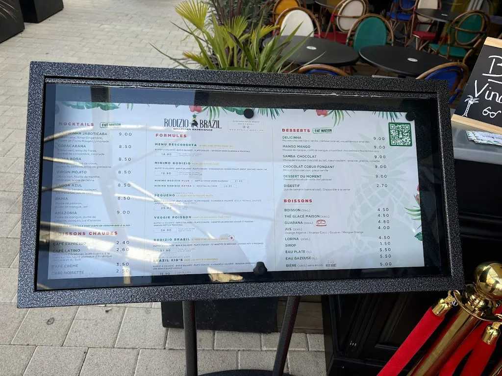 Menu_Rodizio Brazil - Grenoble_Saint-Martin-d'Hères_image_3