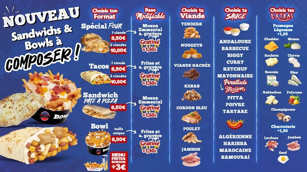 Menu_Chrono Pizza Saint-Martin-d'Hères_Saint-Martin-d'Hères_image_2