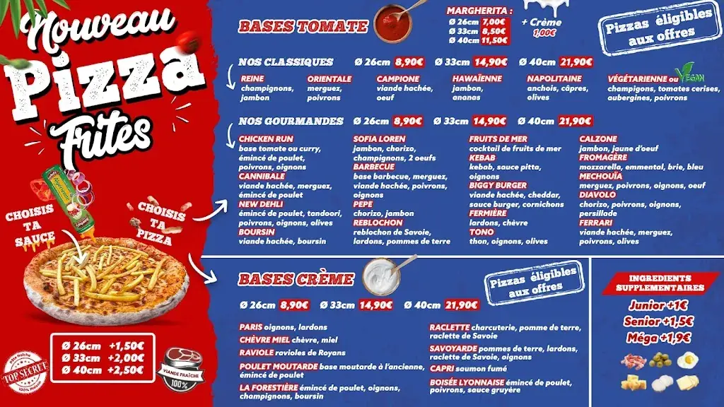 Menu_Chrono Pizza Saint-Martin-d'Hères_Saint-Martin-d'Hères_image_3