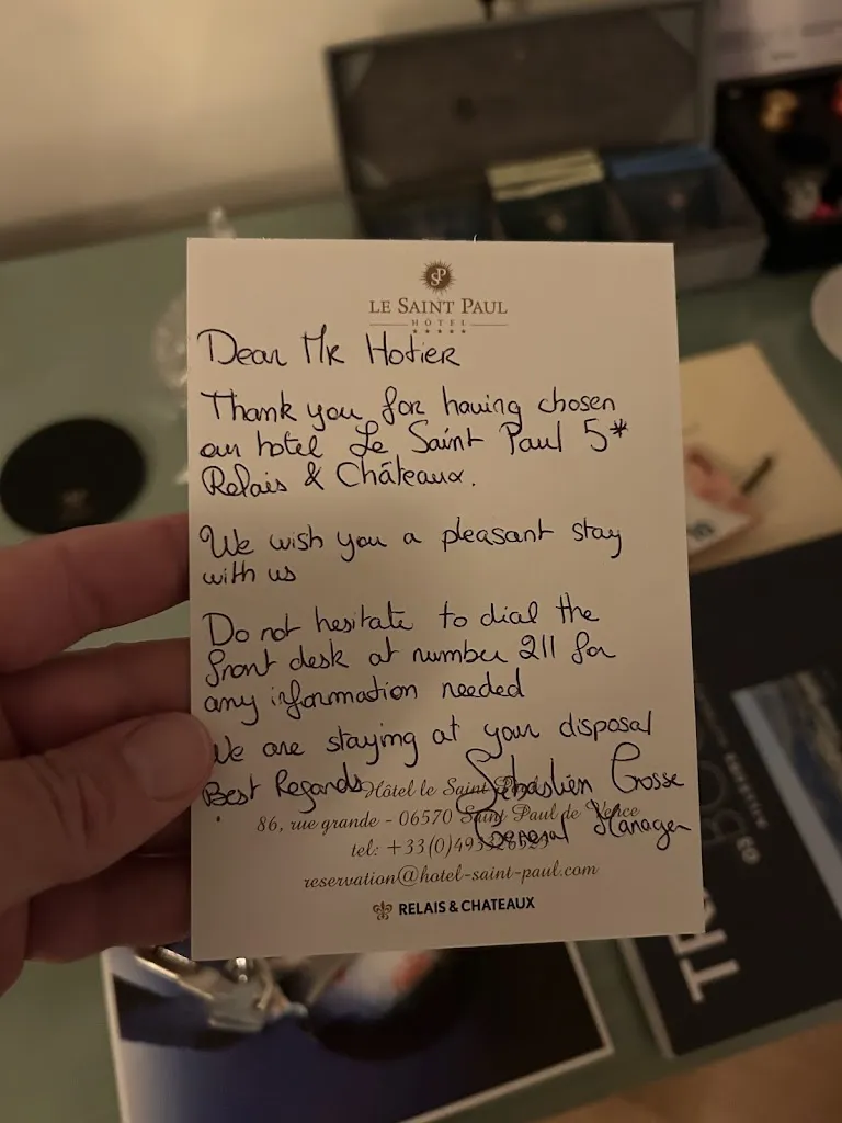 François-Xavier HOTIER_Hôtel Le Saint Paul_Saint-Paul-de-Vence_Bewertung