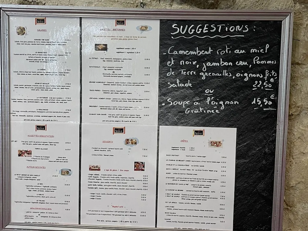 Menu_NEW THE ARTISTE_Saint-Paul-de-Vence_image_1