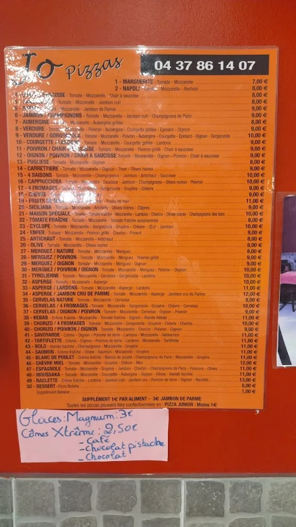 Menu_Jo Pizzas_Saint-Rambert-en-Bugey_immagine_3