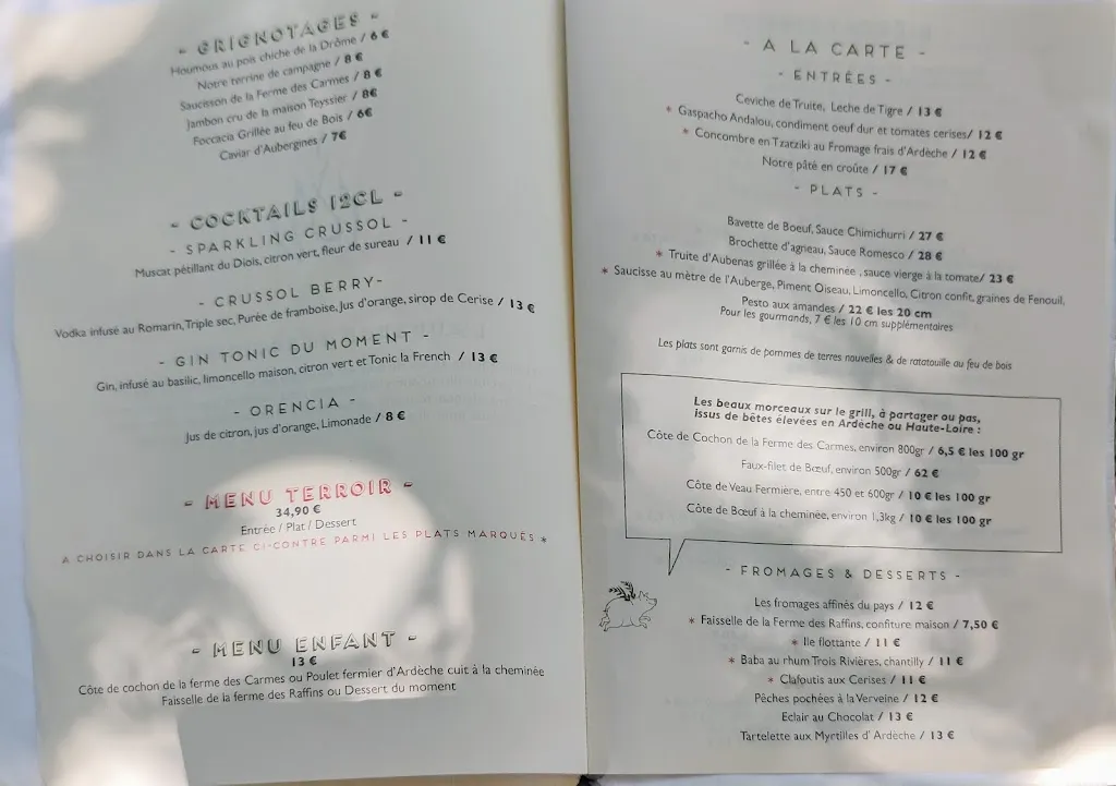 Menu_Auberge de Crussol_Saint-Péray_image_2