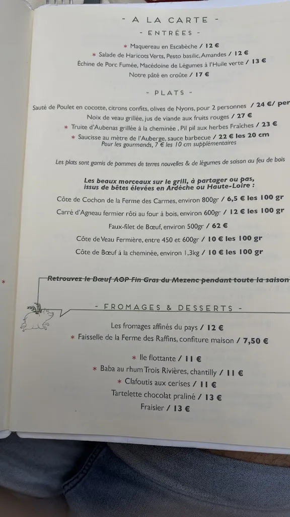 Menu_Auberge de Crussol_Saint-Péray_image_4