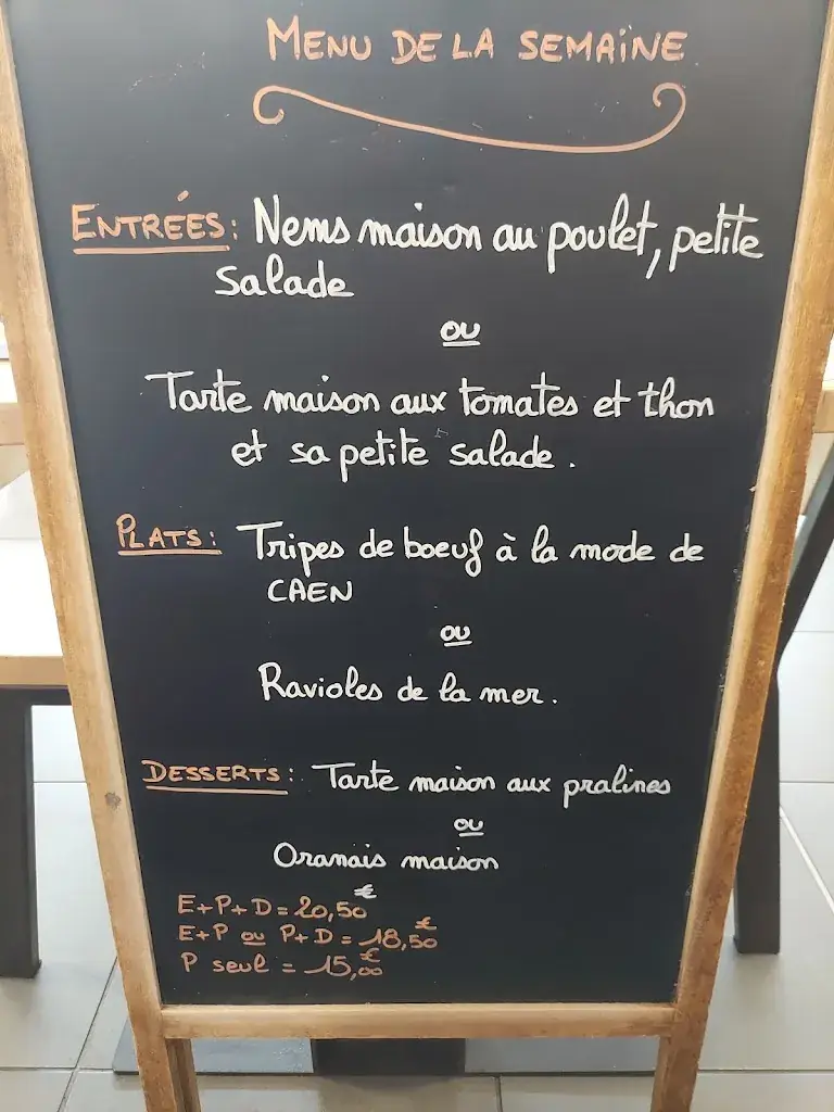 Menu_Restaurant La drez'in_Saint-Péray_image_3