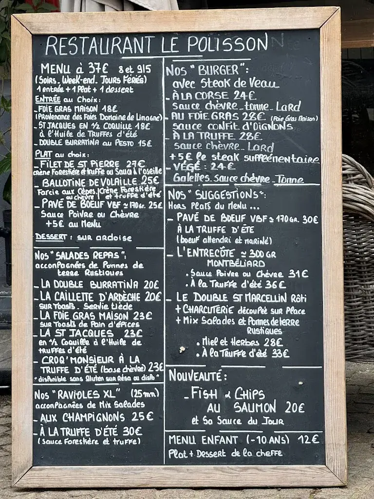 Menu_Restaurant Le Polisson, Steakhouse, Bar Lounge_Saint-Paul-Trois-Châteaux_image_4