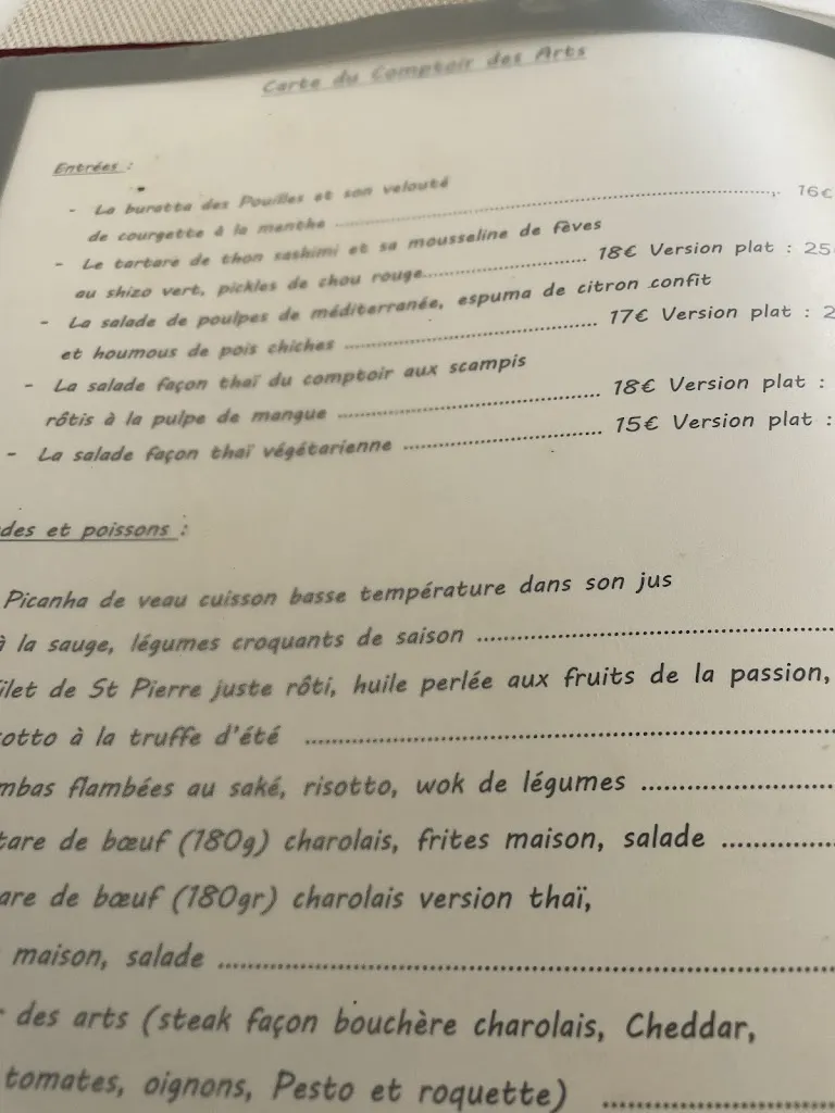 Menu_Le Comptoir des Arts_Saint-Paul-Trois-Châteaux_image_3