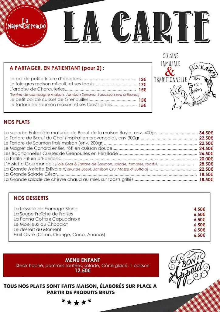 Menu_La Nappe a Carreaux_Saint-Romain-en-Gal_image_4